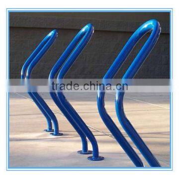 Powder Coated Triangle Standing Bike Racks