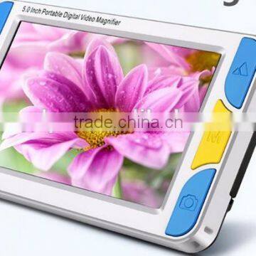 5.0-inch Handhold Portable visually impaired video magnifier