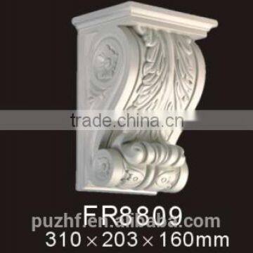 FR8809 PU moulding / PU Exotic corbel/Home&Interior decorative moulding