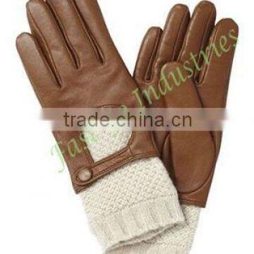 Cute Style Winter Knitted Full Finger Gloves