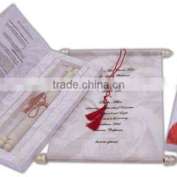 scroll wedding invitations party supplies birthday anniversary invitation scrolls customized wedding cards scroll box invitation