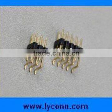 2.0mm double row right angle smt Pin header