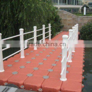 plastic water floating bridge