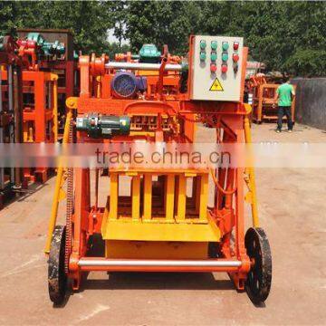 Vibration Molding QMY4-45 Low Energy Cost High Output Egg Layer Block Machine photo-2