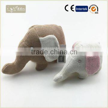 I-Green Toy Series-Fashional Style kintted toy elephant