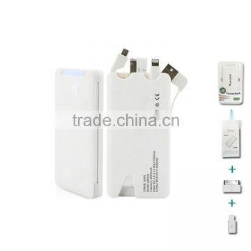 Hot Selling 6000mAh for IPhone 6 6S External Rechargeable Battery Charger Built in Cable Power Bank photo-6