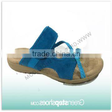 Leather Material Soft Sole Ladies Sandals Shoes Women