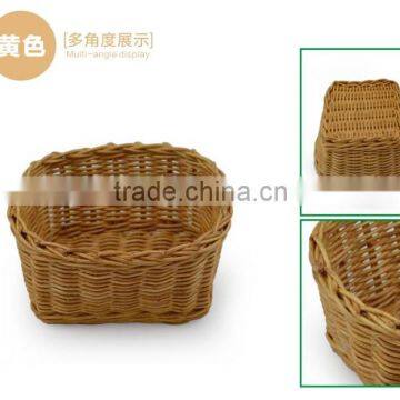 Rattan Woven Mini Desk Dust Basket photo-5