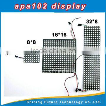 led matrix 8x8 ,DC5V APA102 full color micro led dot matrix display screen