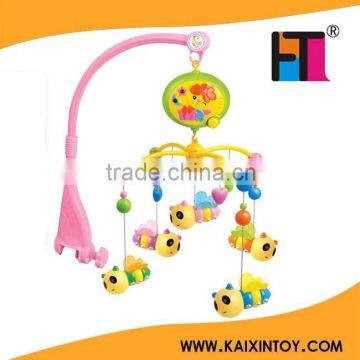 battery operated ABS non-toxic bee shape baby bed hanging toy