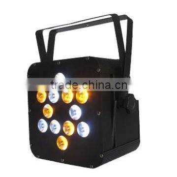 DMX Wireless 12x10/15w RGBAW UV 4IN1 Battery operated Led Par Lights