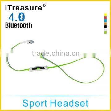 2016 new model Bluetooth v4.1 mini wireless sport bluetooth earphone, Mini Bluetooth headset for sport