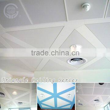 Metal triangle special decorative ceiling material/ Beautify the space(hot sale)