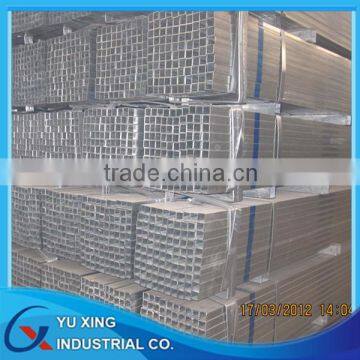 Q235 galvanized 1 inch square steel tubing