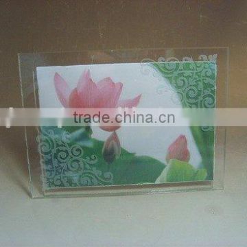 High quality color crystal photo frame