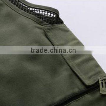 2015 New Spring and Autumn and Winter Men's Casual Sports Vests for Photograher Male Denim Sleeveless Jacket for Hunting Vests photo-6
