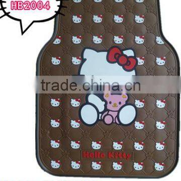 Latex Environmental Car Floor Mat for Hello Kitty photo-3