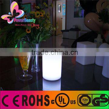 Inductive charge IP68 color changing led cylingder table lamp