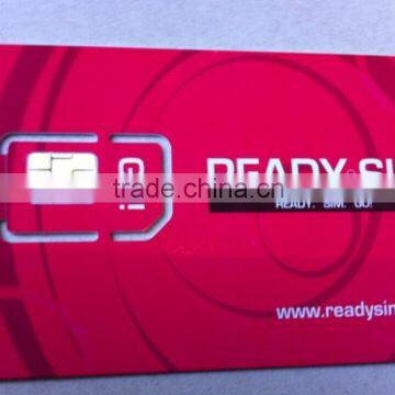 HIgh Quality Customized Programmed CDMA UIM Card for Telecom Operator