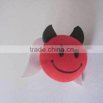 colorful custom devil shape eva antennas ball