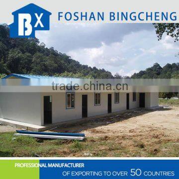 Modern design prefab house manufacture