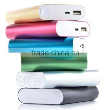 Certificated MI protable power charger 10400mah,logo customized mobile power bank for mobile phone XTY-PL104