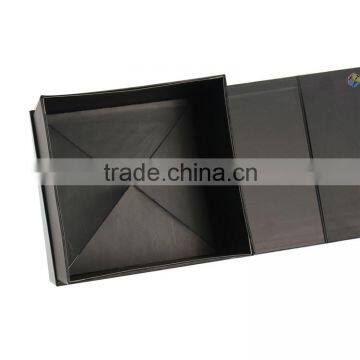 Black Rigid Paper Packaging Vintage Stetson Hat Box photo-4