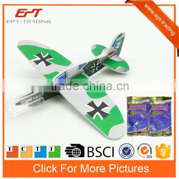 Pocket money item cheap accembly mini plane toy for sale