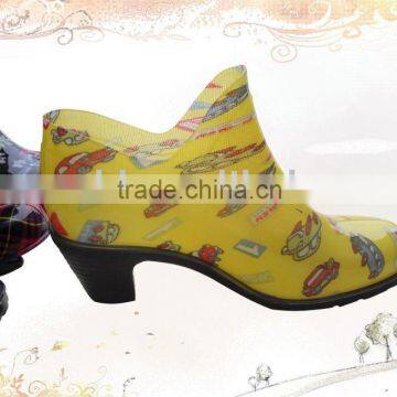 lady ankle rain boots ,rain shoe for women