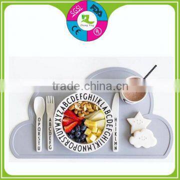 Hot sell infant promotion gift silicone practical food mat
