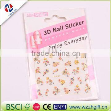 latest nfc art nail sticker ,nail sticker