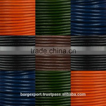 4mm Round Leather Cords From BORG EXPORT