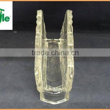 Hotel Decoration Machine Pressed Glass Paper Towel Holder photo-5