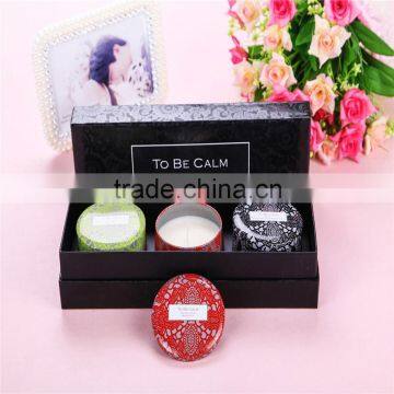 beautiful scented tin candle gift sit