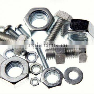 high quality metal hex bolts and nuts DIN933/DIN934