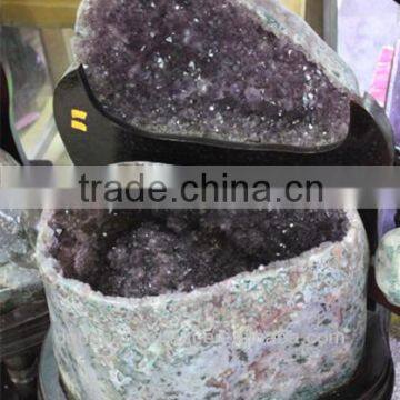 Hot Sale Natural Crystal Geodes / Amethyst Geode for Feng Shui / Wholesale Brazil Crystal Amethyst Geodes