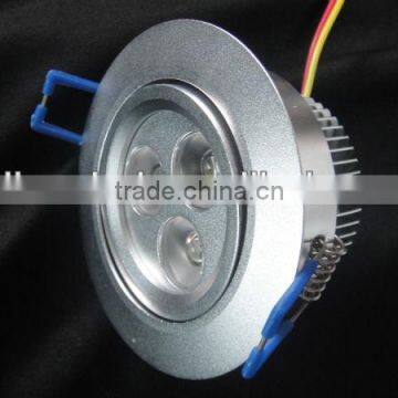 Panel recessed 3w led ceiling light different types for choice