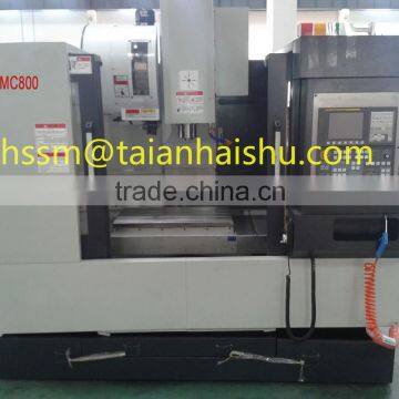 Chinese machine VMC800 CNC horizontal cnc machining center and cnc metal engraving machine