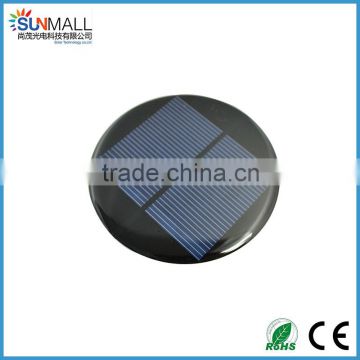 New style circle pet laminated 6v solar panel