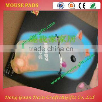 puppy dog transparent soft gel mouse mats low cost mouse pads