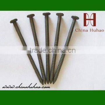 annular or spiral thread ring shank nails
