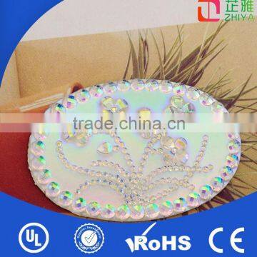 Cheap fashion flat back plastic vietnam jewelry