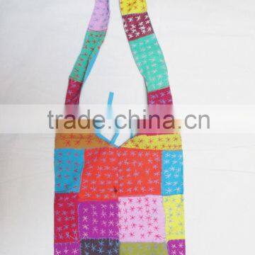 Handmade Indian Traditional Embroidery shoulder bag