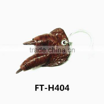 2015 new leather talon key chain-leather imitation talon key chain -crocodile key chainFUTUO