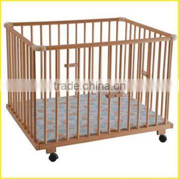 CE standard Australia standard wooden baby crib baby bed playard