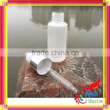 lotion bottle serum bottle for cosmetic with silver cap pump wholesale J5-028R