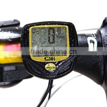 multifuntional cycle computer digital bike speedometer wireless and waterproof