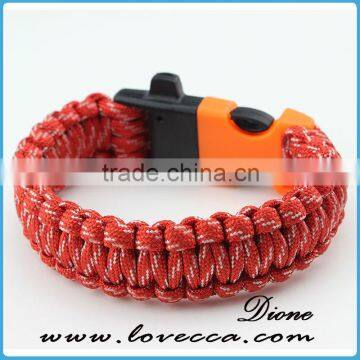 Mix Color Military Color Bracelet 3 Color Paracord Bracelet With Logo photo-6