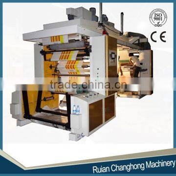 Changhong 4 Color Paper small CI type Flexographic printing press machines