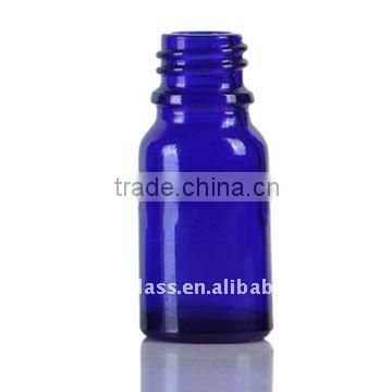 10ml glass bottle in blue color